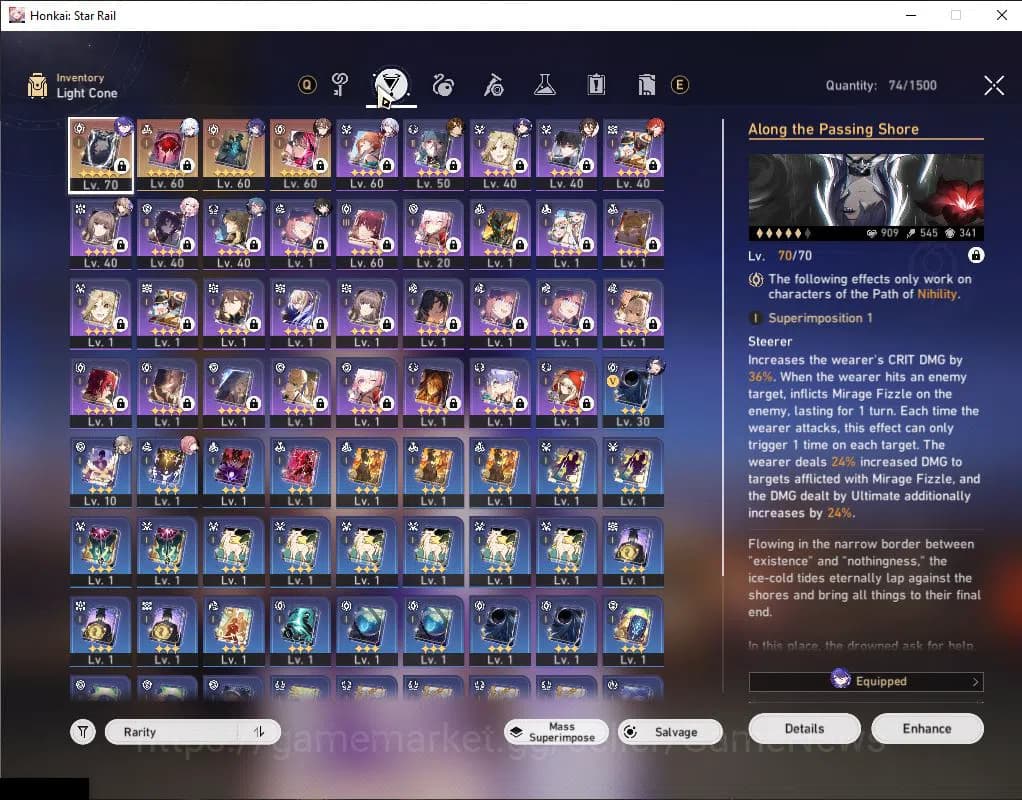 Honkai Star Rail Accounts ASIA|TL 62|7 Limited|Acheron+Sign,Topaz,Jingliu,Sp image 9