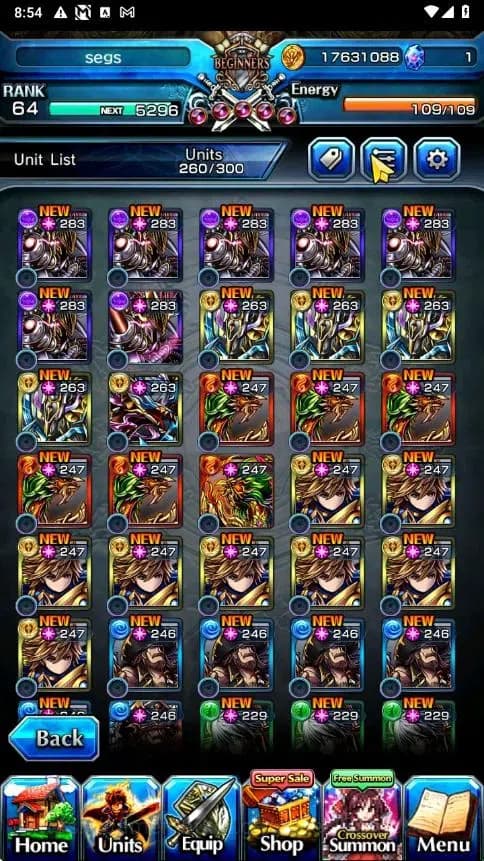 Grand Summoners Accounts Global|Rank 64|13 Ascend+3 TW|[Okarun,Emiya,2x Acc image 5