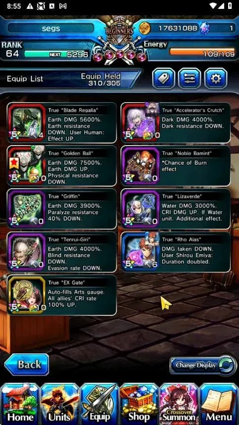 Grand Summoners Accounts Global|Rank 64|13 Ascend+3 TW|[Okarun,Emiya,2x Acc image 6