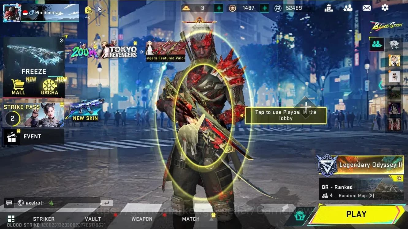 Blood Strike Accounts Asia|29 ULTRA[ZERO-Blood,ETHAN-Space,Origin12,Vect image 1