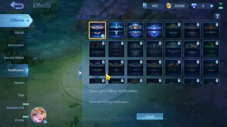 Mobile Legends: Bang Bang Accounts Hero 83|Skin 119|Max Emblem|KOF Karina,SABER[Freya image 14