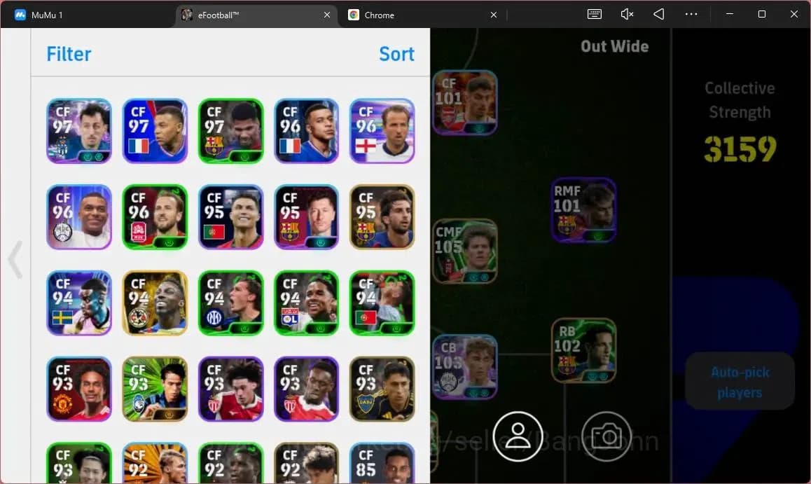 eFootball Accounts ANDROID|PW 3159|Epc Xabi Alonso|Epc Romario|Epc Ol image 3