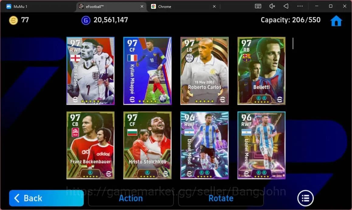 eFootball Accounts ANDROID|PW 3159|Epc Xabi Alonso|Epc Romario|Epc Ol image 7