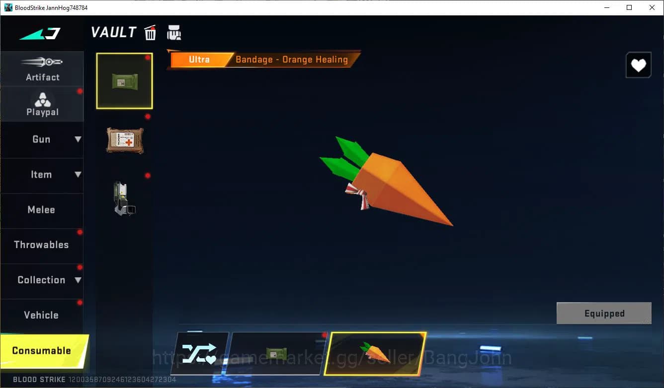 Blood Strike Accounts ASIA|COLLAB=AK47,M700,QBZ96|ULTRA=KRAKEN,ETMAN|MOR image 2