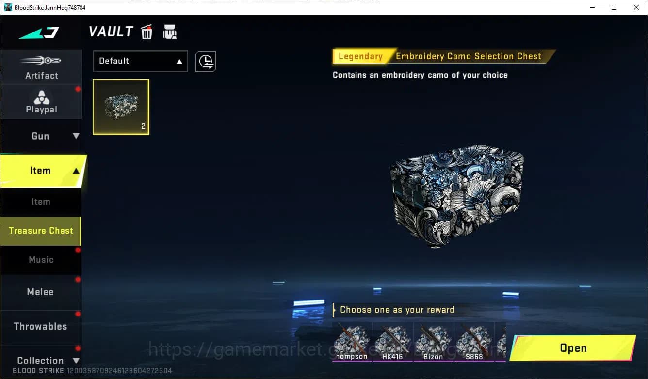 Blood Strike Accounts ASIA|COLLAB=AK47,M700,QBZ96|ULTRA=KRAKEN,ETMAN|MOR image 4