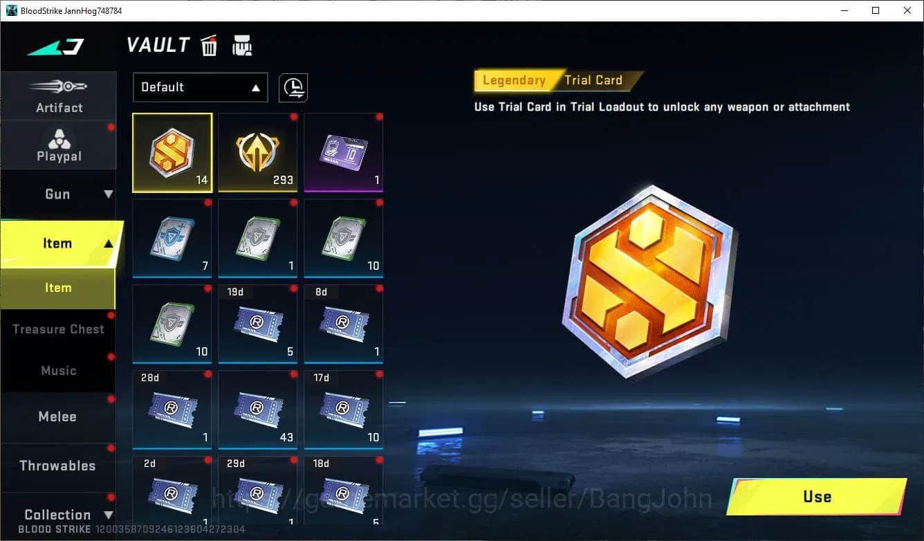 Blood Strike Accounts ASIA|COLLAB=AK47,M700,QBZ96|ULTRA=KRAKEN,ETMAN|MOR image 5