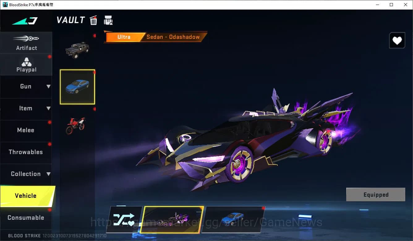 Blood Strike Accounts ASIA|ETERNAL Lv2 MP7-Burning+Collab 7DS(Lucian-Dem image 3