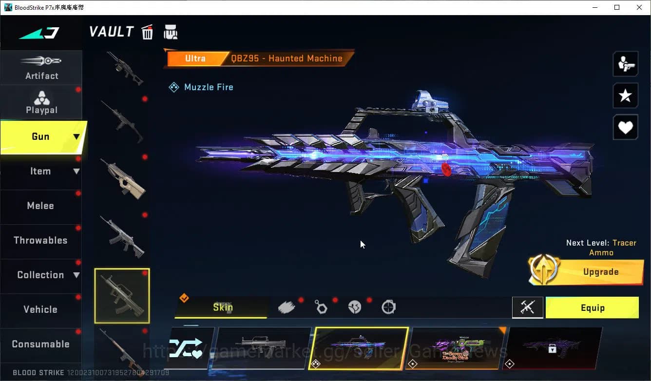 Blood Strike Accounts ASIA|ETERNAL Lv2 MP7-Burning+Collab 7DS(Lucian-Dem image 9
