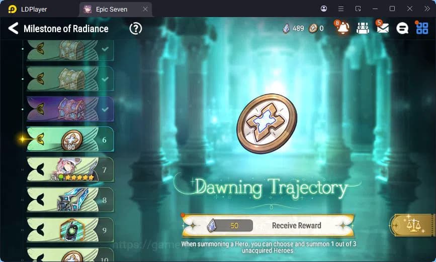 Epic Seven Accounts Global Unverif | 3ML | Vildred | Veronika | Angeli image 3