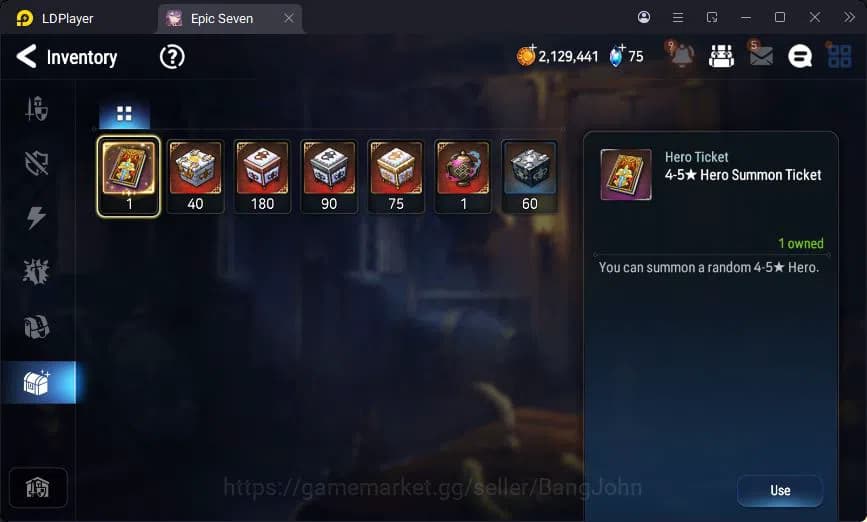 Epic Seven Accounts Global Unverif | 3ML | Vildred | Veronika | Angeli image 8