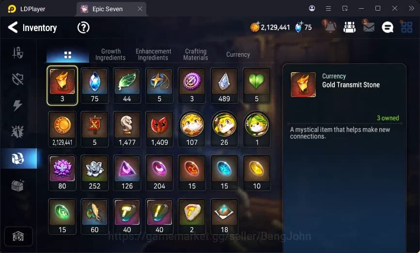 Epic Seven Accounts Global Unverif | 3ML | Vildred | Veronika | Angeli image 9