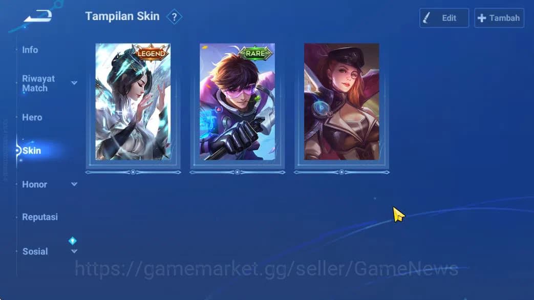 Honor of Kings Accounts Hero 14 Skin 3|Fresh Starter| (Consort Yu Legend) image 1