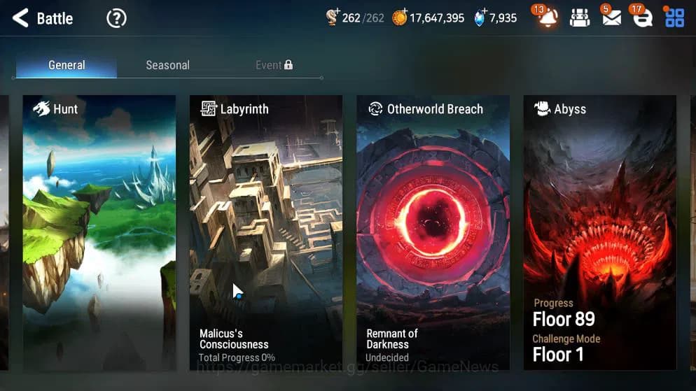 Epic Seven Accounts GLOBAL UNVERIF|New Era|6 ML(Salome,LOT Scales,NM L image 15