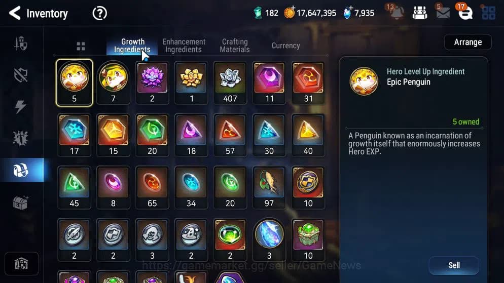 Epic Seven Accounts GLOBAL UNVERIF|New Era|6 ML(Salome,LOT Scales,NM L image 4