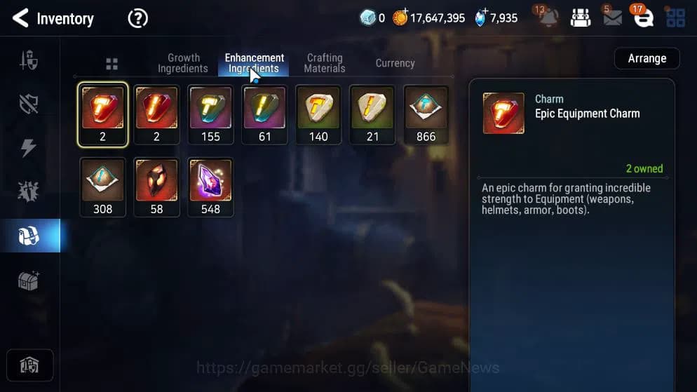 Epic Seven Accounts GLOBAL UNVERIF|New Era|6 ML(Salome,LOT Scales,NM L image 5