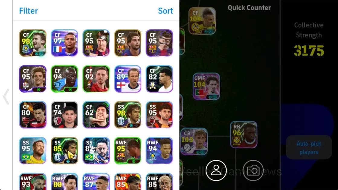eFootball Accounts Android|Johan,KruyfJürgen Klopp,Shevchenko, Hazard image 2