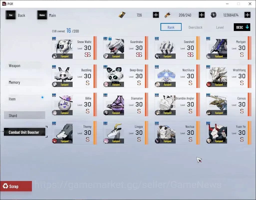 Punishing: Gray Raven Accounts Asia|HR 59|[SSS SelenaP,SSS Dirge,SSS Lilith,SS Is image 17