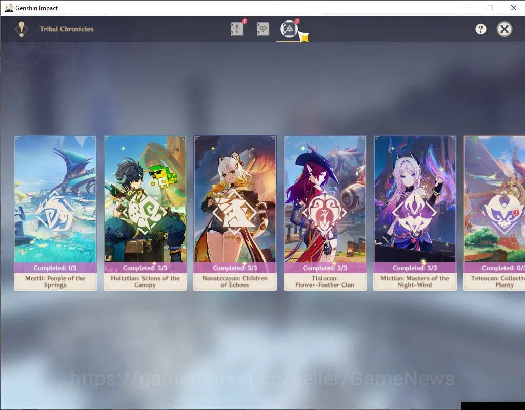 Genshin Impact Accounts ASIA|AR 55|7 Limited +6(*5Weapon)|[Neuvillate,Nahi image 13