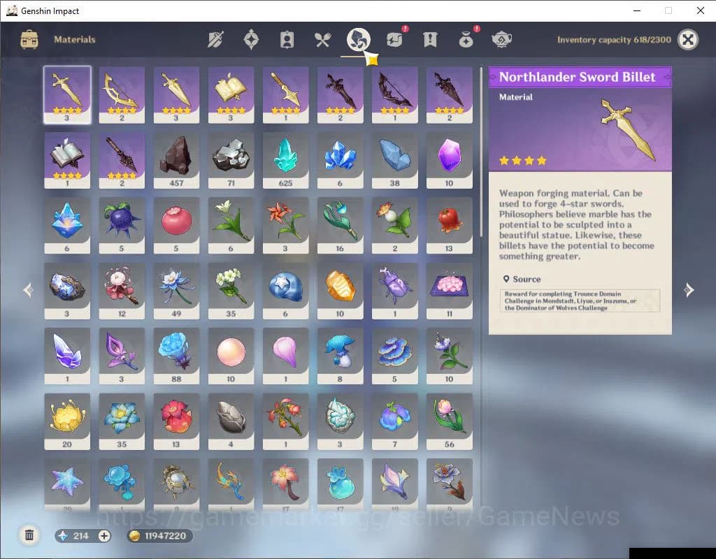 Genshin Impact Accounts ASIA|AR 55|7 Limited +6(*5Weapon)|[Neuvillate,Nahi image 7