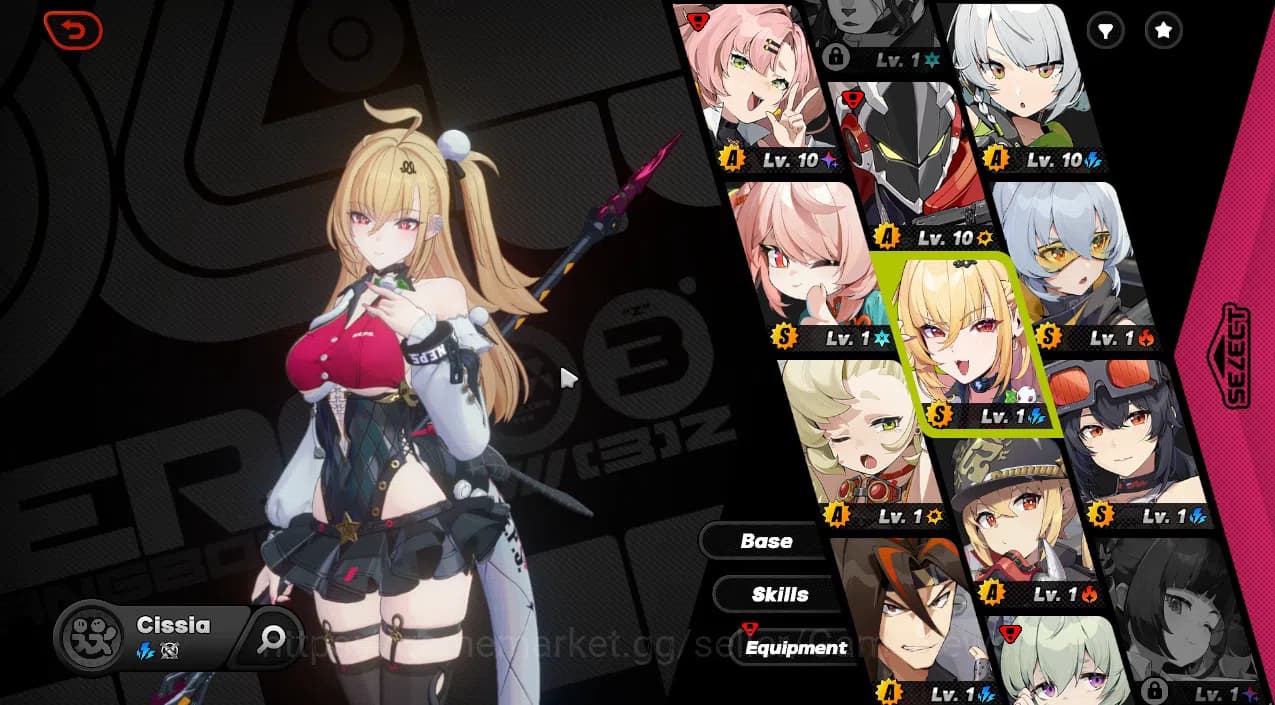 Zenless Zone Zero Accounts ASIA IK 13|Starter S1 Prologue|2 Limited [Cissia,Z image 1