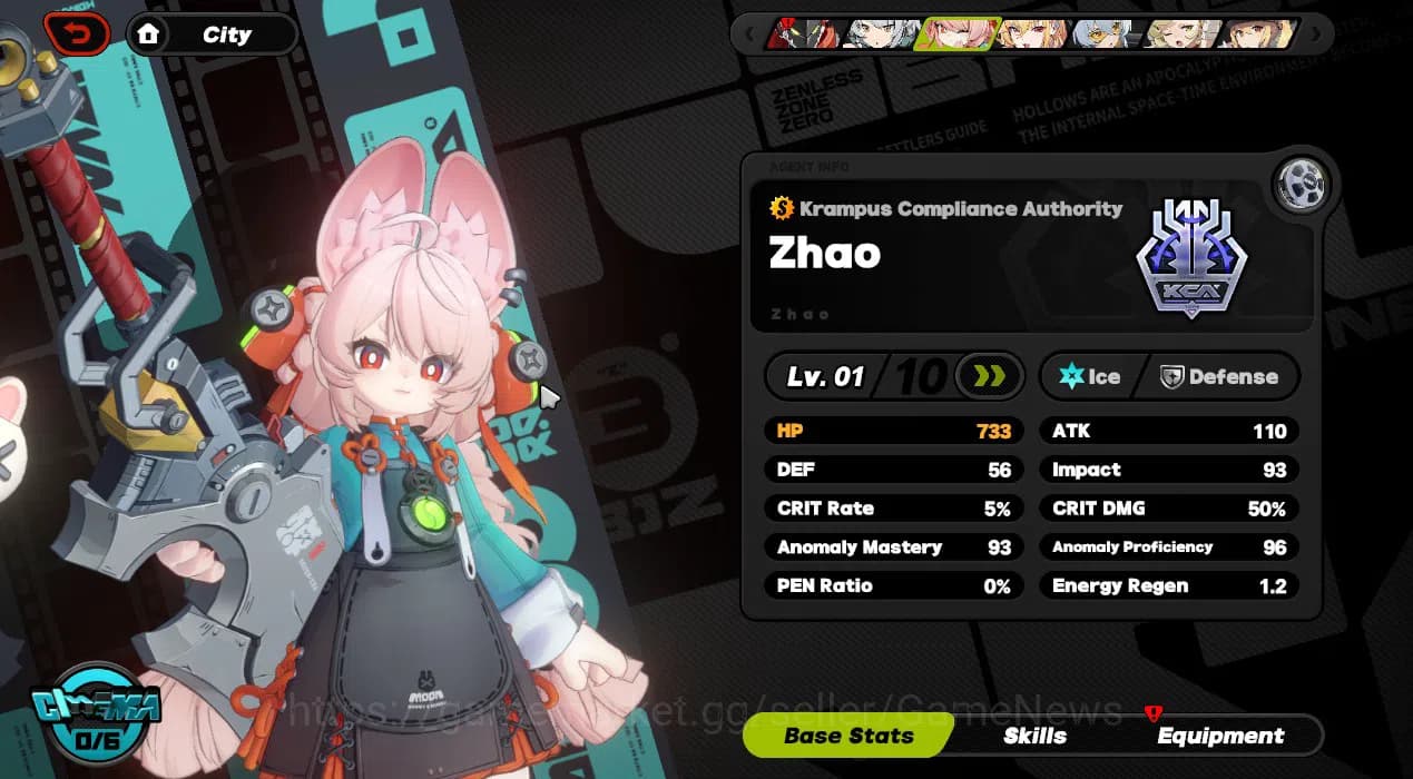 Zenless Zone Zero Accounts ASIA IK 13|Starter S1 Prologue|2 Limited [Cissia,Z image 3