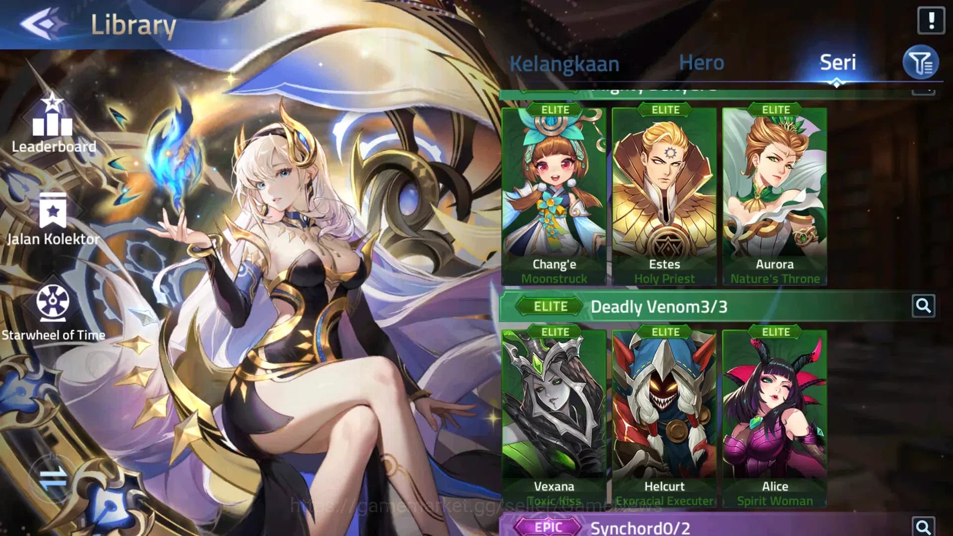 Mobile Legends: Adventure Accounts Sv 30xxx|VIP11|Lv 601|30181M Pwr|62 Nexus,82Awk|18 image 18