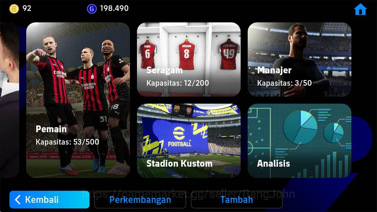 eFootball Accounts Android|PW 3154|berbatov epic,P klulvert epic,guar image 5