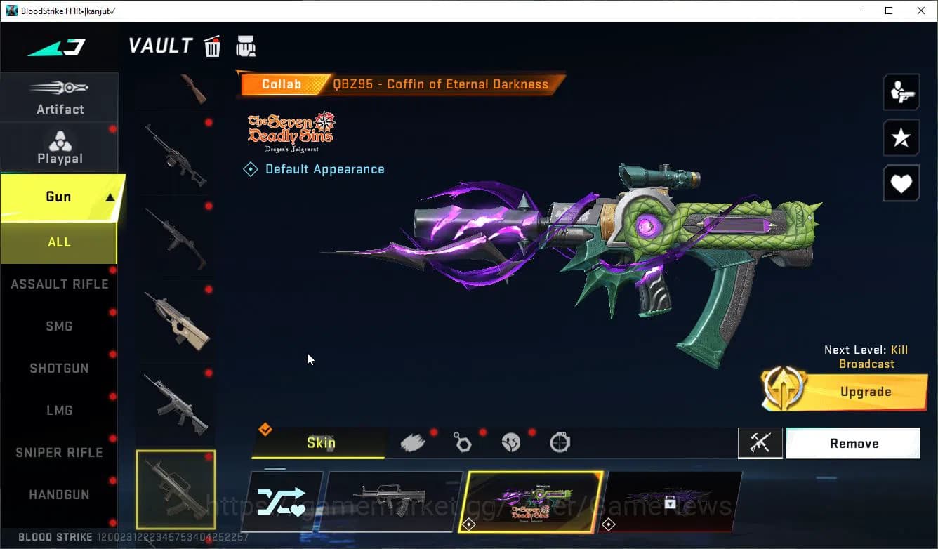 Blood Strike Accounts ASIA|Collab 7DS (Emma-Elizabeth,AK47-Rhita,Karl98, image 11