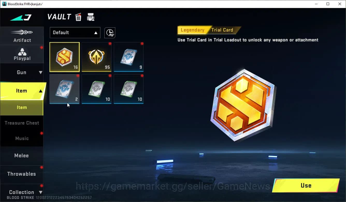 Blood Strike Accounts ASIA|Collab 7DS (Emma-Elizabeth,AK47-Rhita,Karl98, image 13