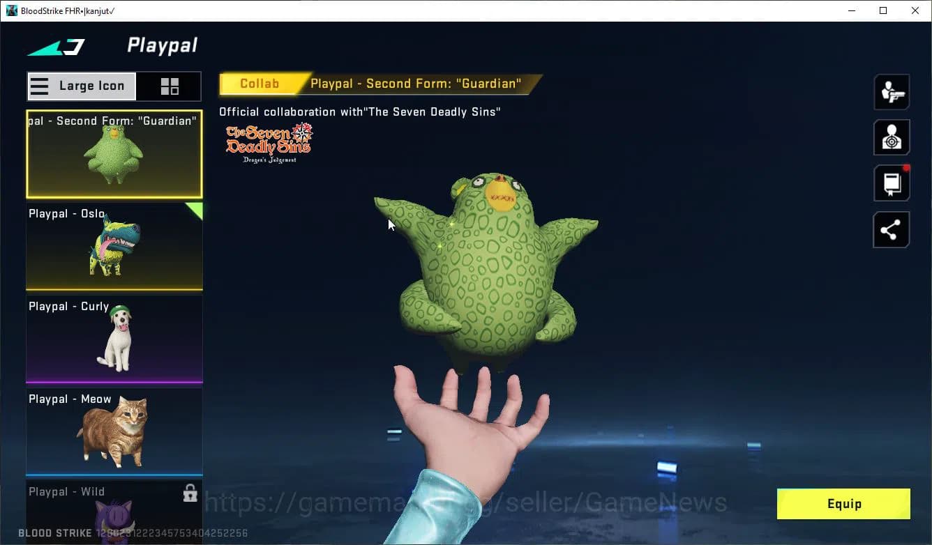 Blood Strike Accounts ASIA|Collab 7DS (Emma-Elizabeth,AK47-Rhita,Karl98, image 6