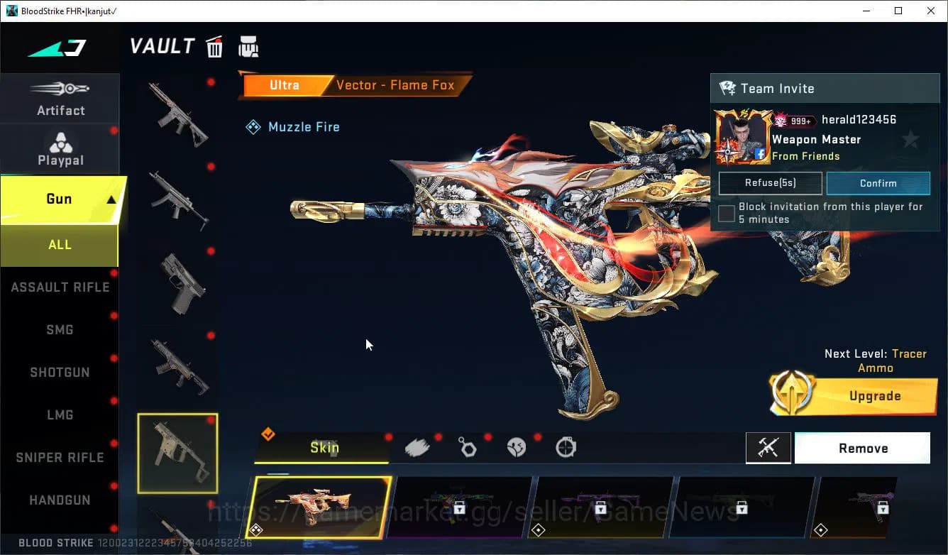 Blood Strike Accounts ASIA|Collab 7DS (Emma-Elizabeth,AK47-Rhita,Karl98, image 8