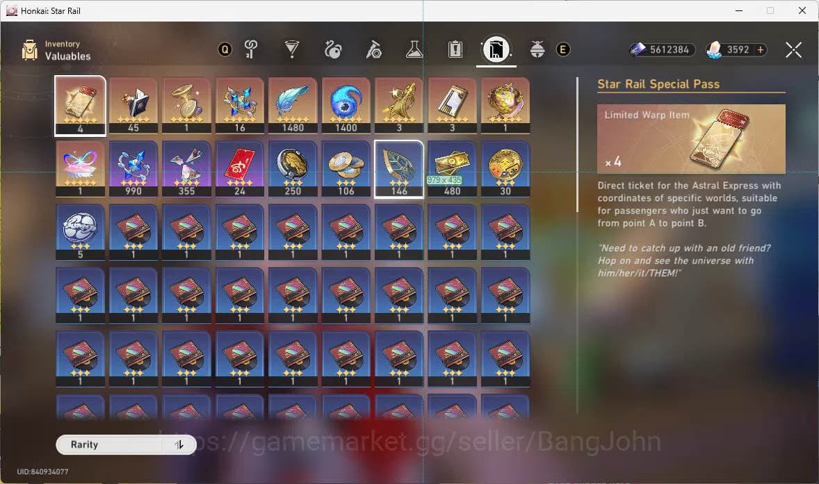 Honkai Star Rail Accounts ASIA | TL 67 | sarxie, dan heng, yaoguang, sparkle image 11