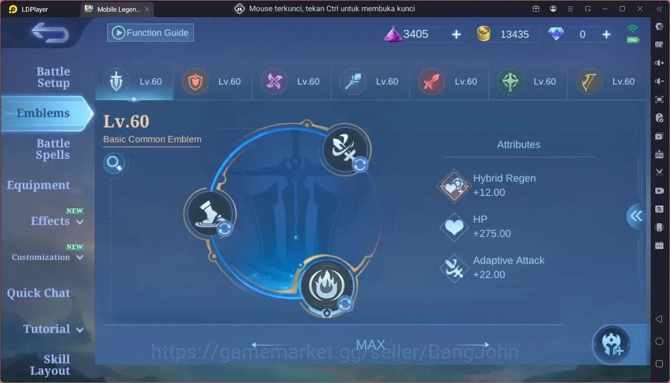 Mobile Legends: Bang Bang Accounts Global|Hero 106|Skin 182|Renowned|Transformers Rog image 18