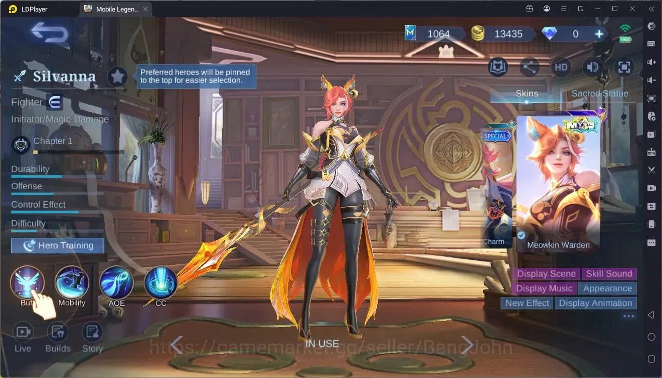 Mobile Legends: Bang Bang Accounts Global|Hero 106|Skin 182|Renowned|Transformers Rog image 2