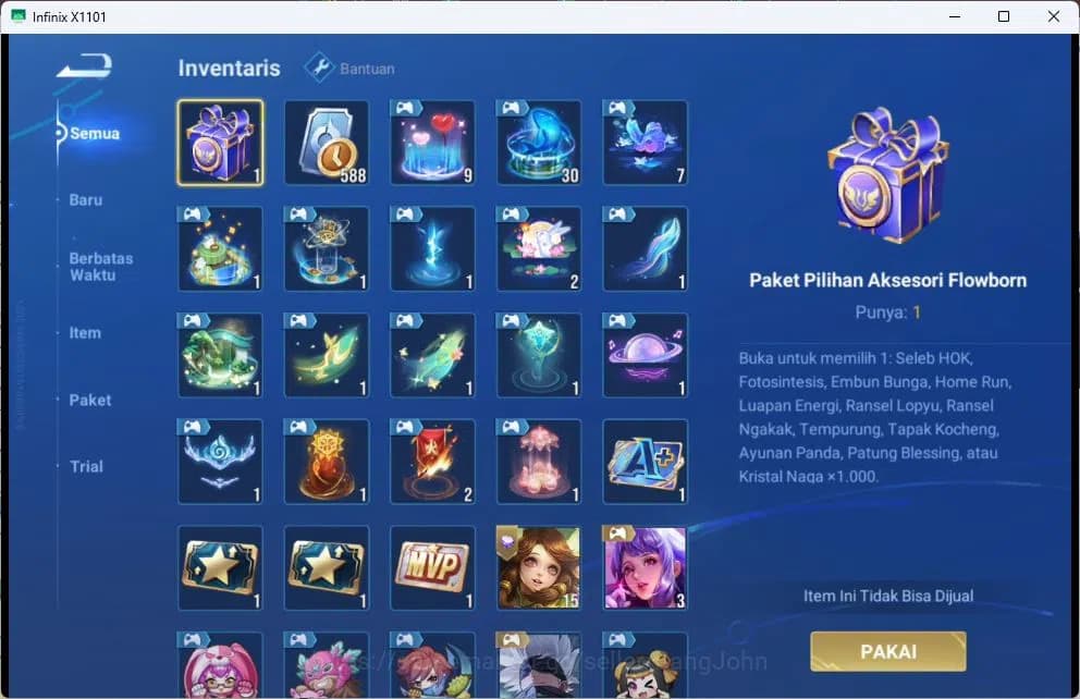 Honor of Kings Accounts GLOBAL|50HR|32SK|JJK=GARO|EPIC=MOZI,GAO CHANGGONG, image 12
