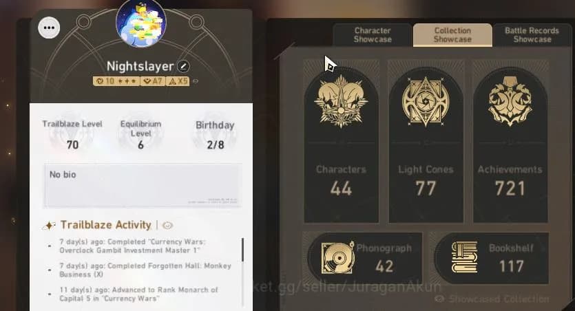 Honkai Star Rail Accounts ASIA|TL 70|16 Limited|[Phainon,Casto,Cyrene,Sparkl image 3