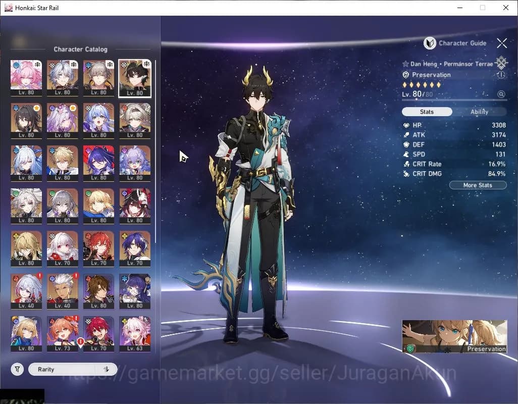 Honkai Star Rail Accounts ASIA|TL 70|16 Limited|[Phainon,Casto,Cyrene,Sparkl image 4