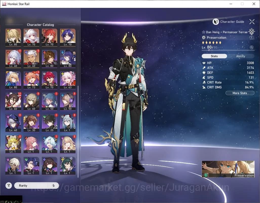 Honkai Star Rail Accounts ASIA|TL 70|16 Limited|[Phainon,Casto,Cyrene,Sparkl image 5