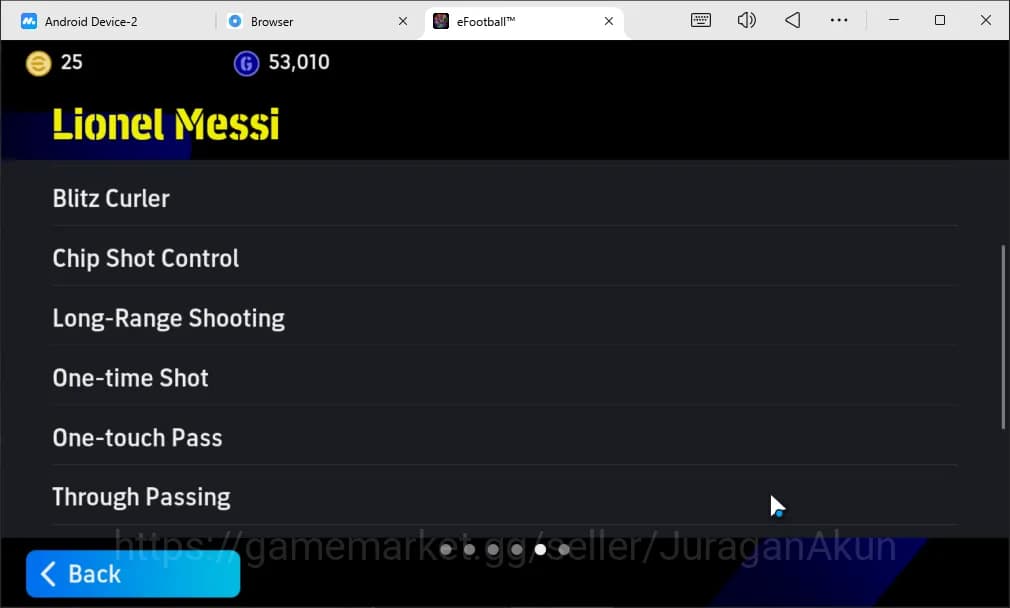 eFootball Accounts Mobile|PES 2026|BigTime Lionel Messi Blitz Curler, image 4