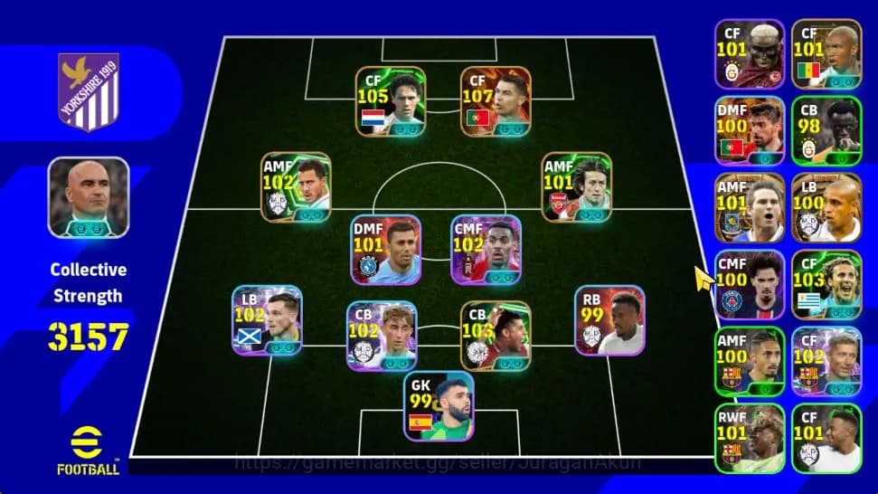 eFootball Accounts Mobile|PES 2026|BigTime Cristiano Ronaldo Bullet H image 1