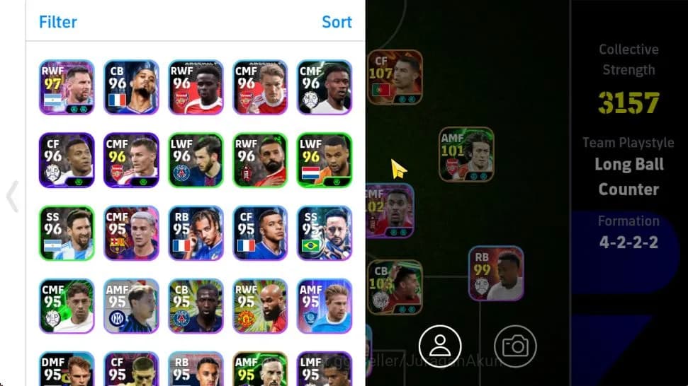 eFootball Accounts Mobile|PES 2026|BigTime Cristiano Ronaldo Bullet H image 2