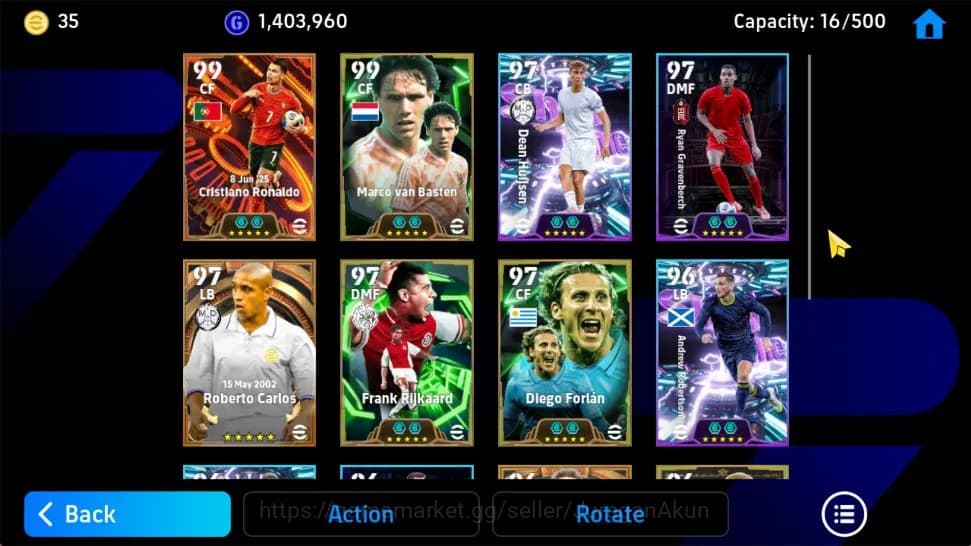 eFootball Accounts Mobile|PES 2026|BigTime Cristiano Ronaldo Bullet H image 3