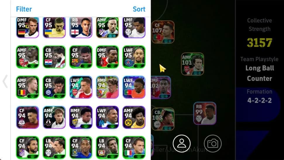 eFootball Accounts Mobile|PES 2026|BigTime Cristiano Ronaldo Bullet H image 5
