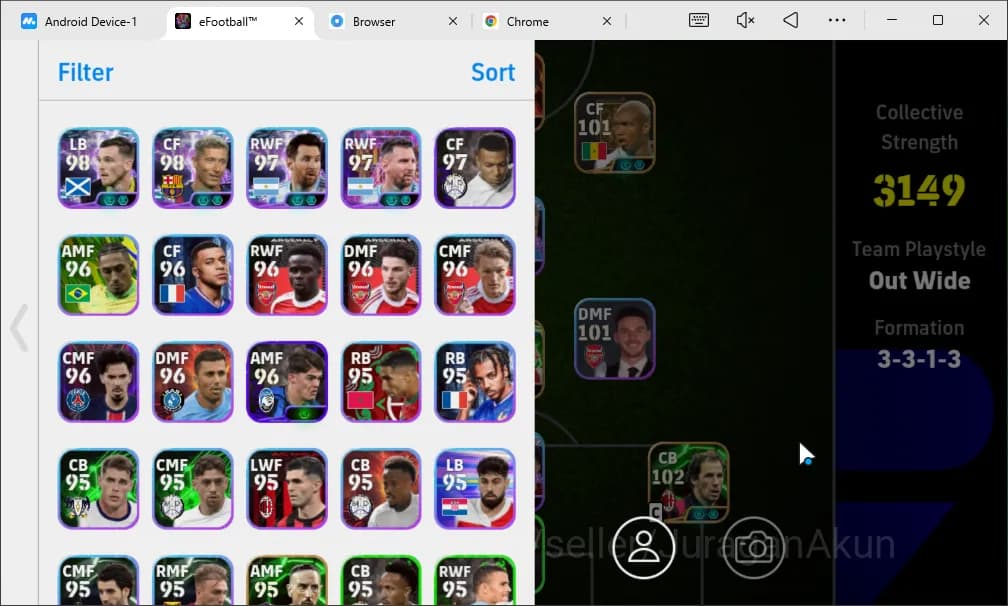 eFootball Accounts Mobile|PES 2026|BigTime Cristiano Ronaldo Bullet H image 4