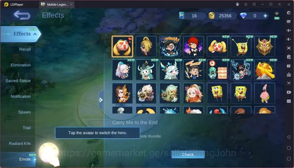 Mobile Legends: Bang Bang Accounts GLOBAL Hero 52 Skin 112|Sanrio Floryn|Meowkin Hunt image 6