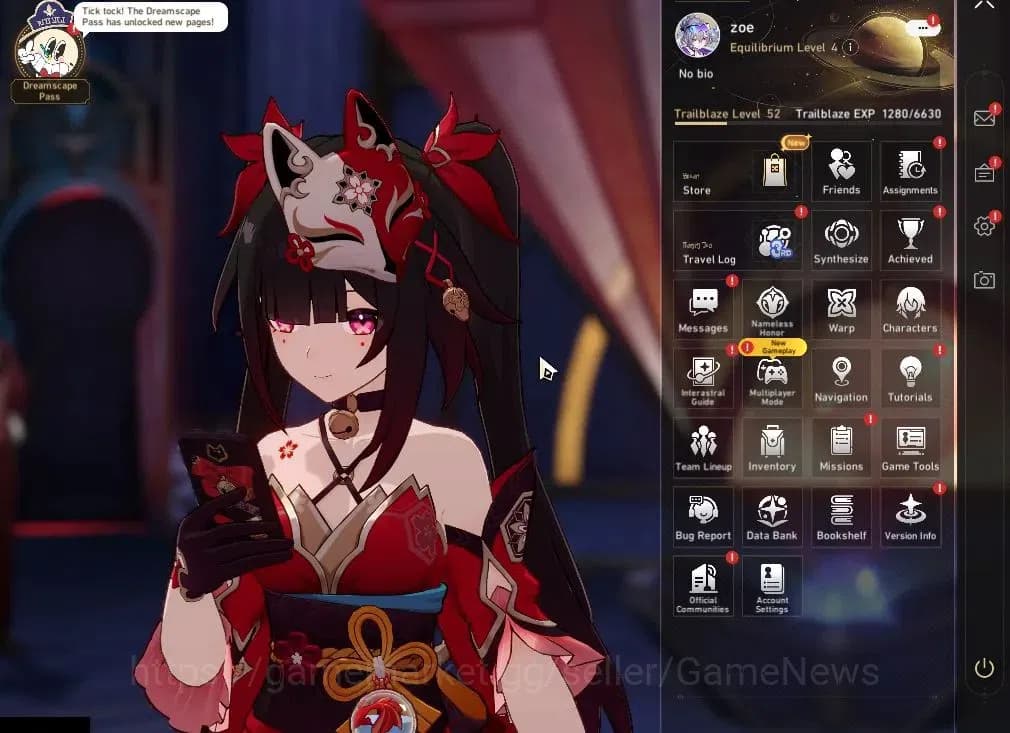 Honkai Star Rail Accounts Asia |TL 52|6 Limited|Ashveil+Sign,SW 999,Huohuo,S image 1