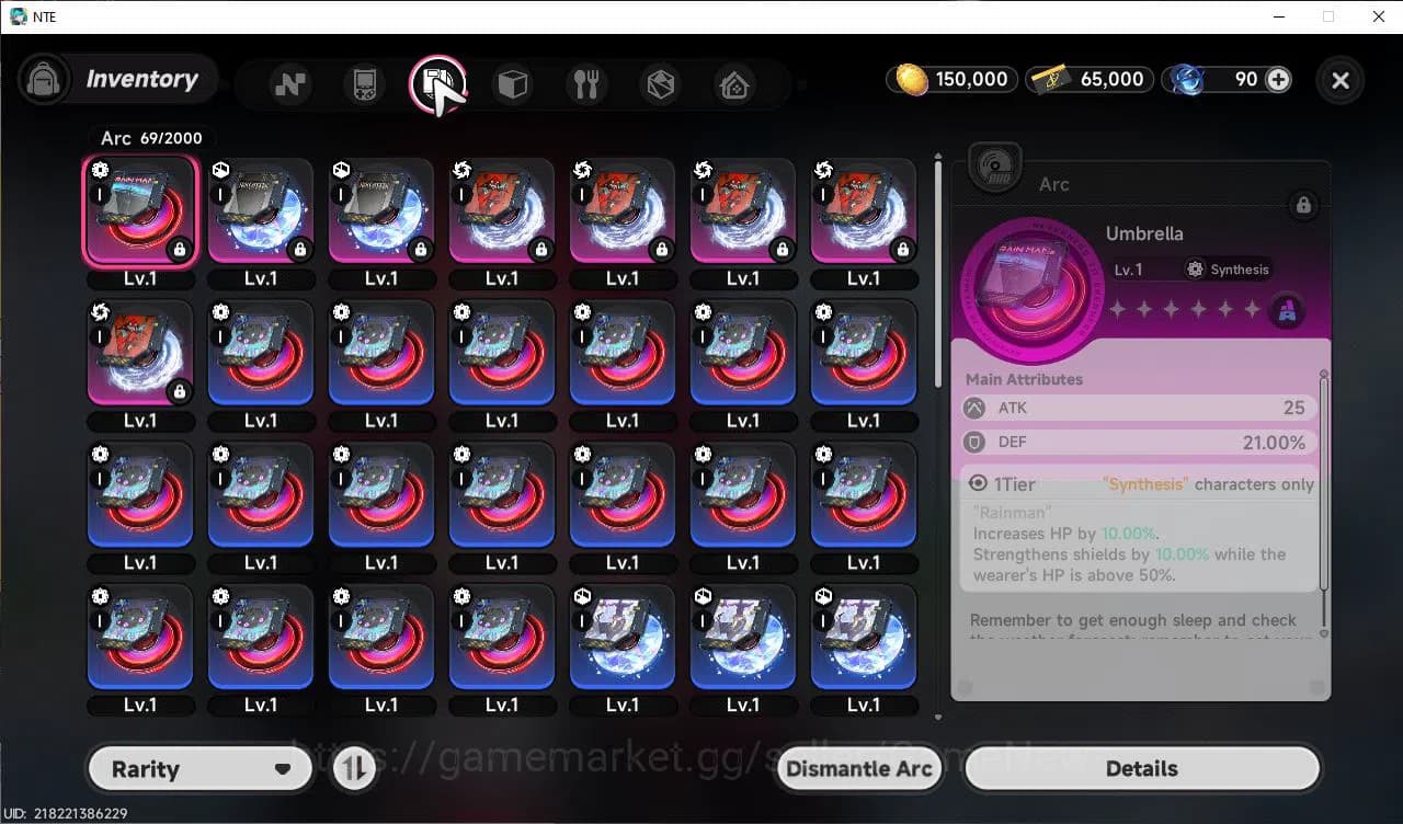 Neverness to Everness Accounts GLOBAL NA |HL 3| 1 SSR Limited Nanally + Car Skin image 9