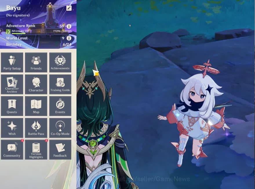 Genshin Impact Accounts Asia|AR 59|11 Limited +8(*5WEP)|(Neuvillette+Skin, image 1