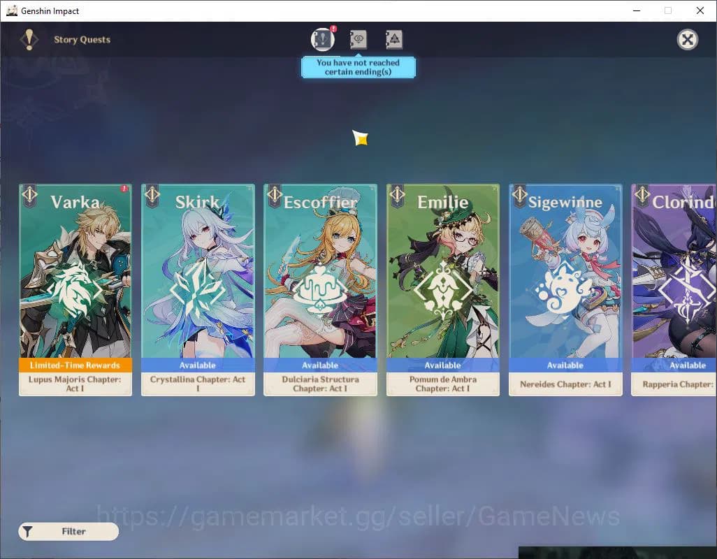 Genshin Impact Accounts Asia|AR 59|11 Limited +8(*5WEP)|(Neuvillette+Skin, image 15