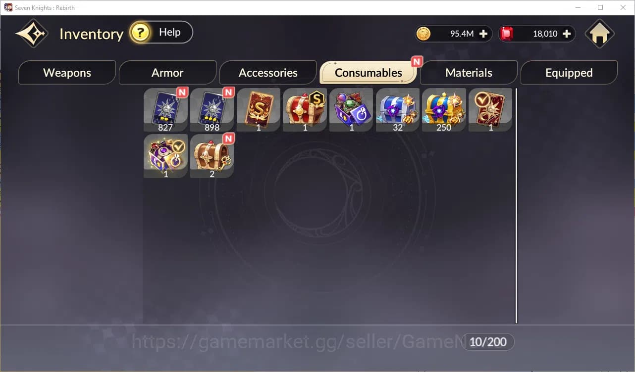 Seven Knights Re:Birth Accounts GLOBAL SEA ENDGAME| Full 5 Ex-7k & 34 TC6+ (Yeonhe image 7